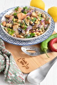 Indian Eggplant Salad