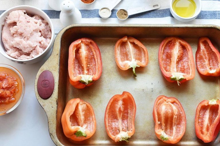 Step 1 - Mexican Stuffed Peppers