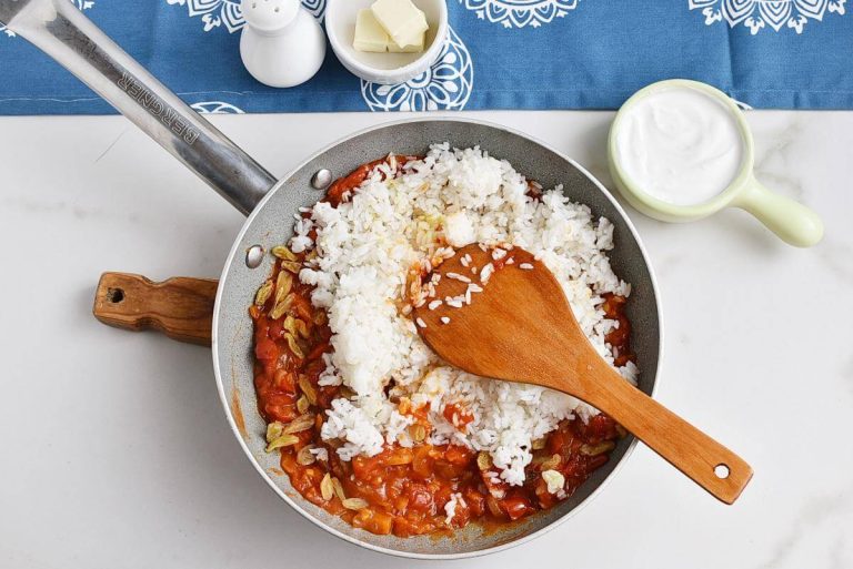 Step 3 - Middle Eastern Fried Tomato Rice