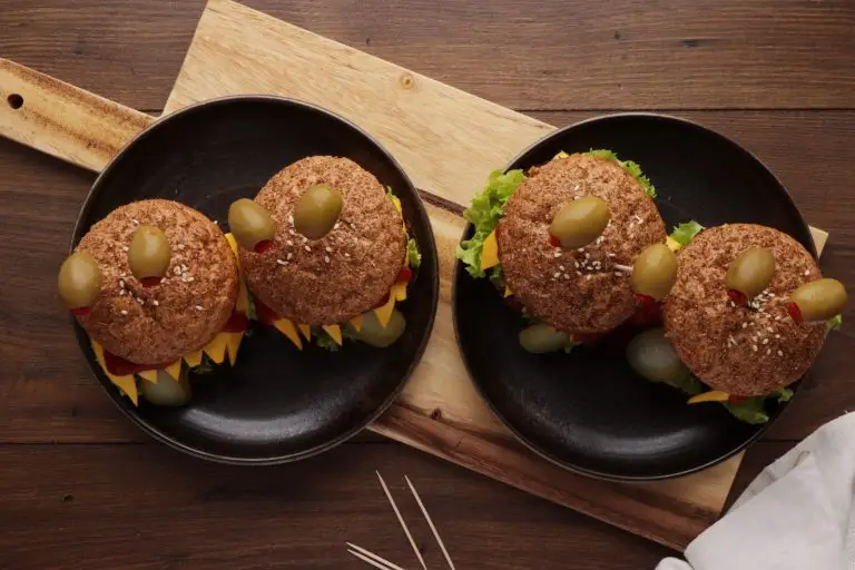 Step 6 - Halloween Monster Burgers