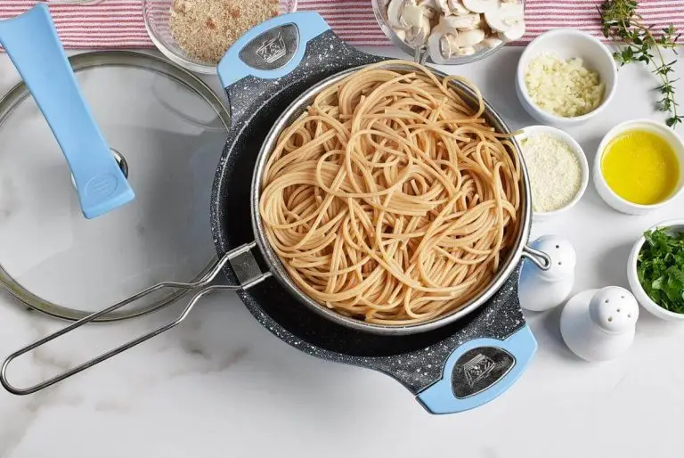 Step 6 - Mushroom and Thyme Butter Spelt Spaghetti