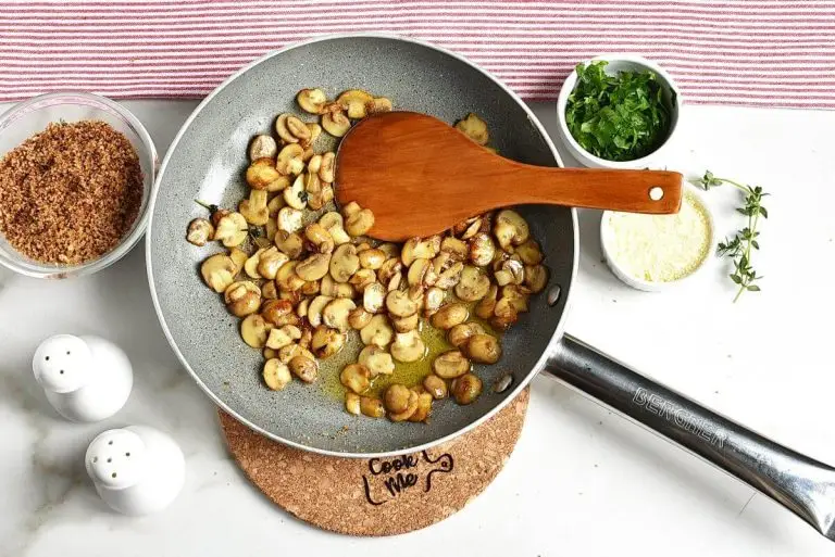 Step 5 - Mushroom and Thyme Butter Spelt Spaghetti