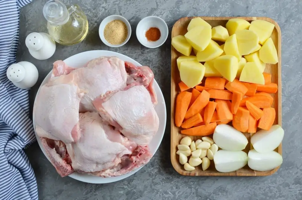 Ingredients for One Pan Chicken and Potatoes