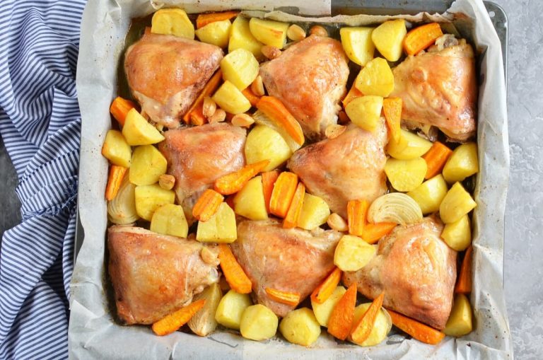 Step 4 - One Pan Chicken and Potatoes