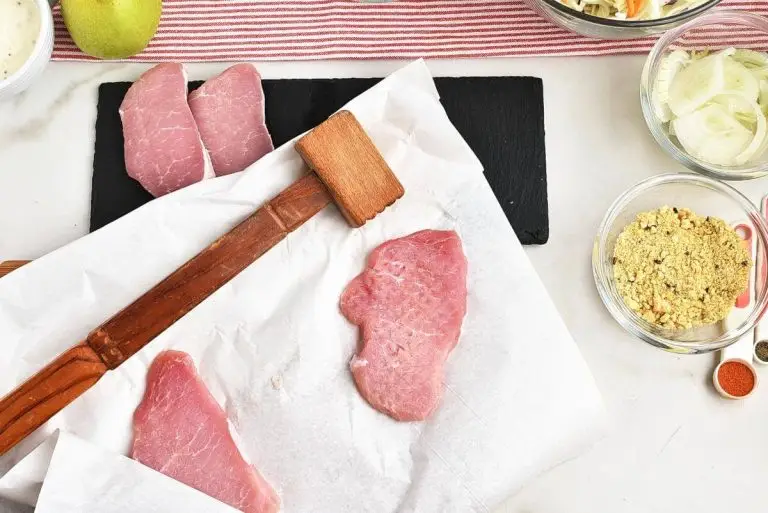 Step 2 - Oven-Fried Pork Cutlets with Apple Slaw