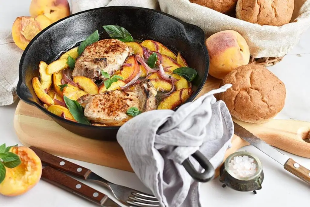Peach Pork Chops