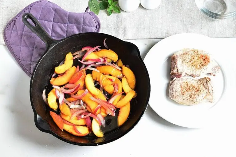 Step 5 - Peach Pork Chops