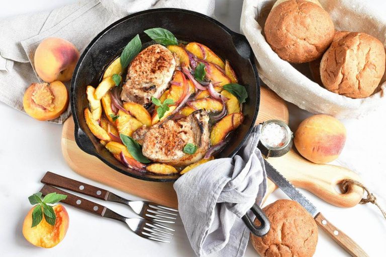 Step 7 - Peach Pork Chops
