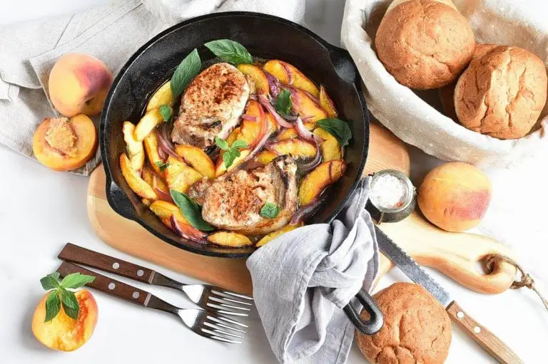 Step 7 - Peach Pork Chops