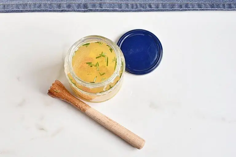 Step 1 - Peach-Rosemary Shrub Syrup