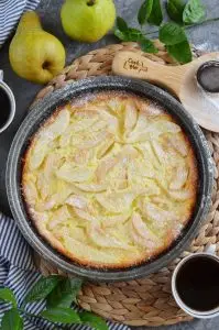 Best Pear Custard Pie
