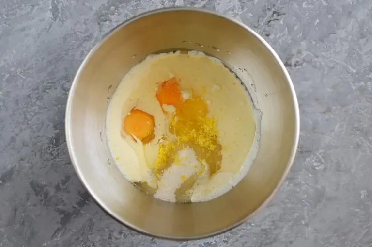 Step 2 - Pear Yogurt Cake