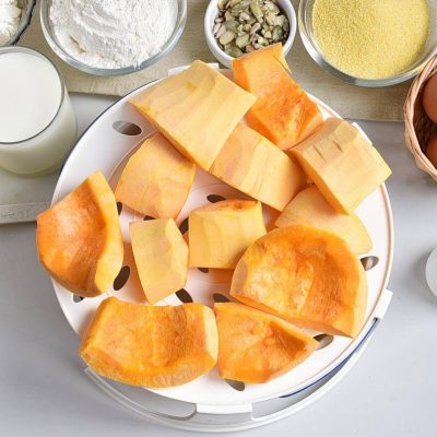 Polenta Pumpkin Cake recipe - step 1