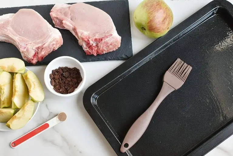 Step 1 - Pork Chops and Apples