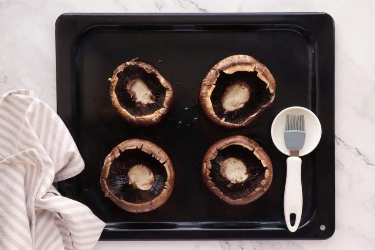 Step 2 - Portobello Mushroom Pizza