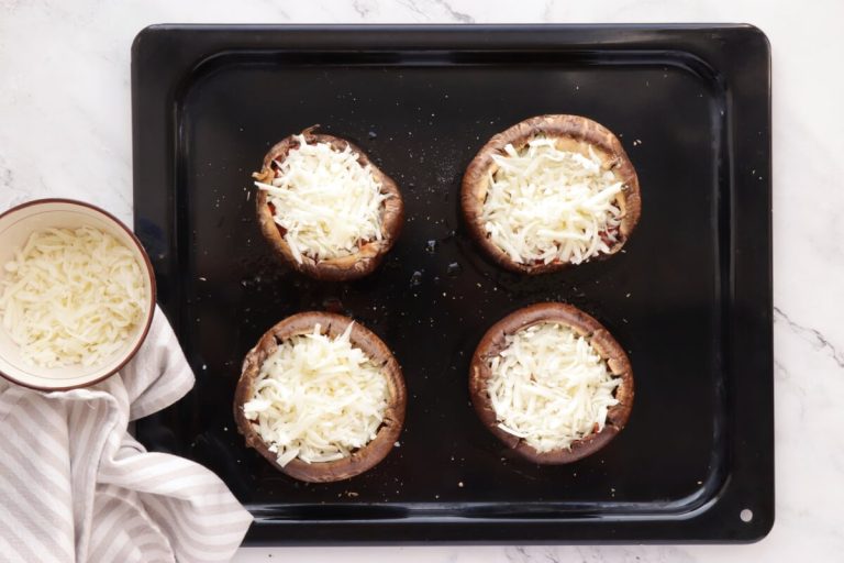 Step 3 - Portobello Mushroom Pizza