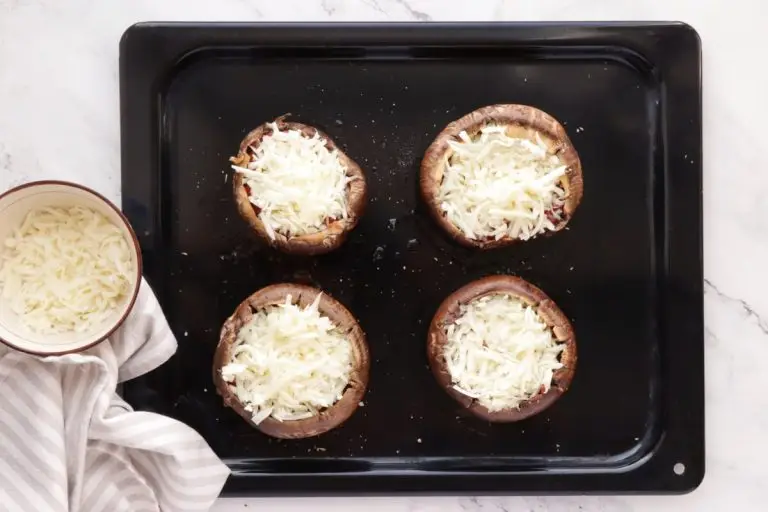 Step 3 - Portobello Mushroom Pizza