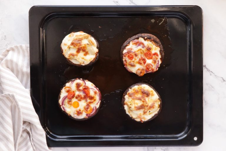 Step 5 - Portobello Mushroom Pizza