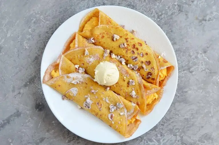 Step 8 - Pumpkin Cheesecake Crêpes