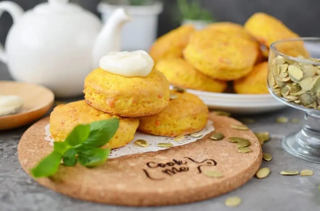 Pumpkin & Cheese Scones