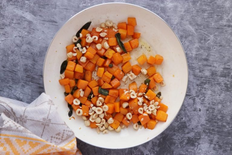 Step 5 - Ricotta Dumplings with Pumpkin