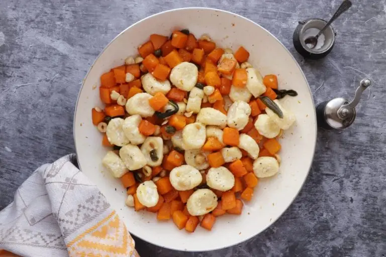 Step 7 - Ricotta Dumplings with Pumpkin
