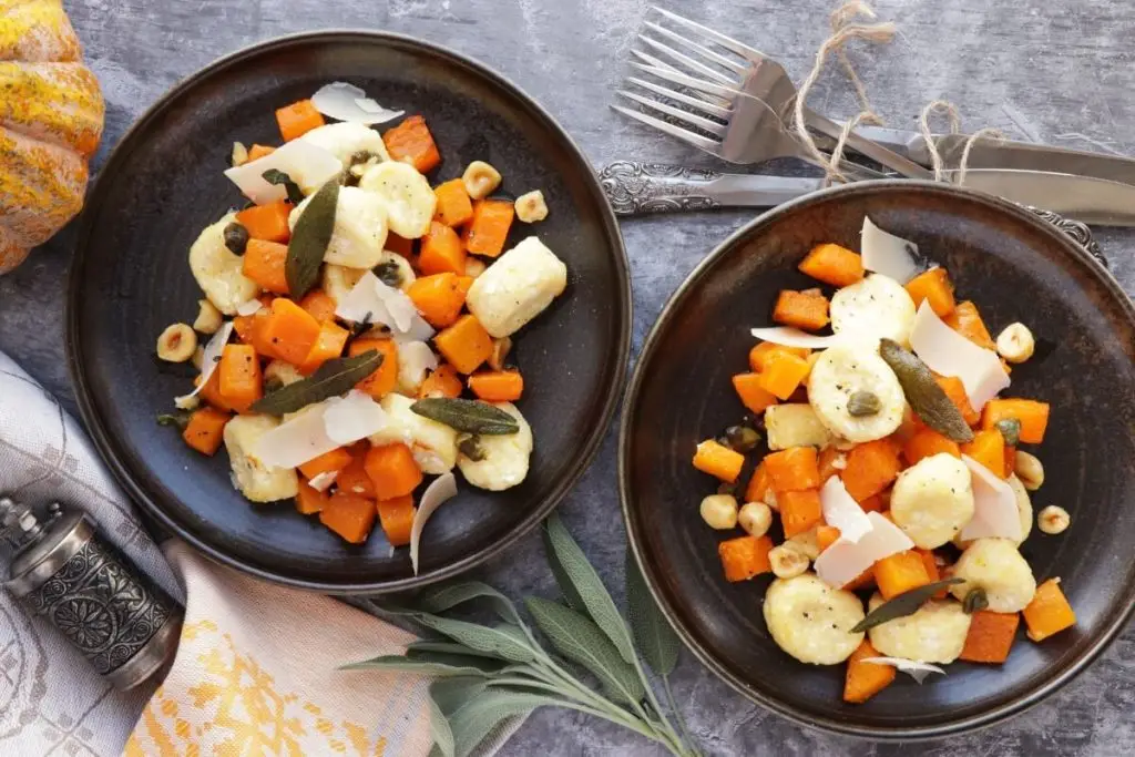 Ricotta Dumplings with Pumpkin