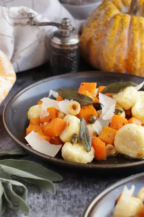 Ricotta Dumplings with Pumpkin