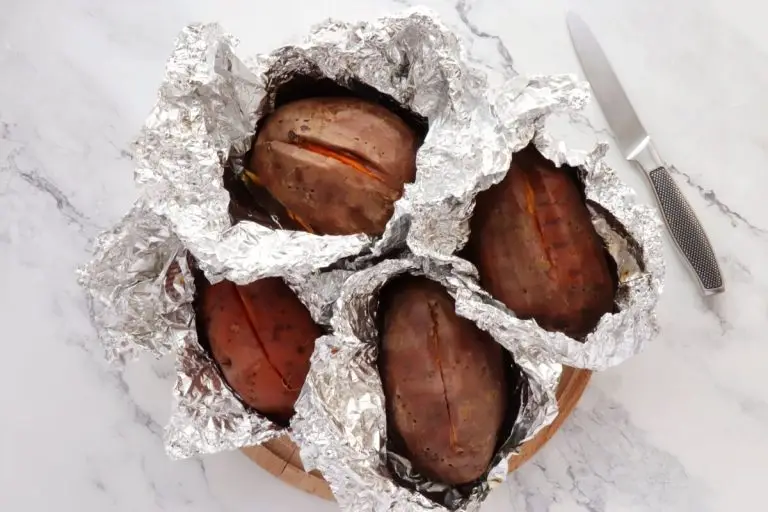 Step 2 - Roasted Grape, Goat Cheese Stuffed Sweet Potatoes
