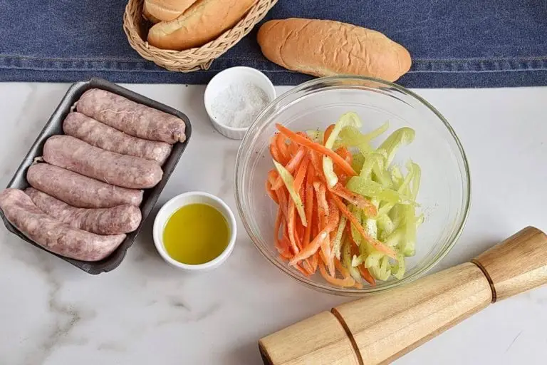 Step 3 - Sausage and Peppers One Pan Dinner