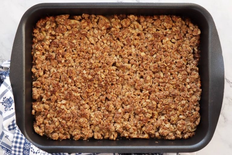 Step 7 - Sheet-Pan Apple Crumble