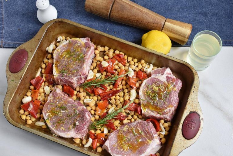 Step 3 - One Pan Rosemary-Garlic Pork Chops