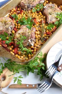 One Pan Rosemary-Garlic Pork Chops