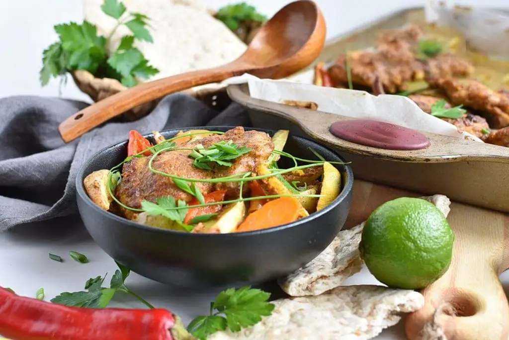 Sheet Pan Tandoori Chicken