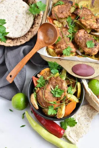 Sheet Pan Tandoori Chicken
