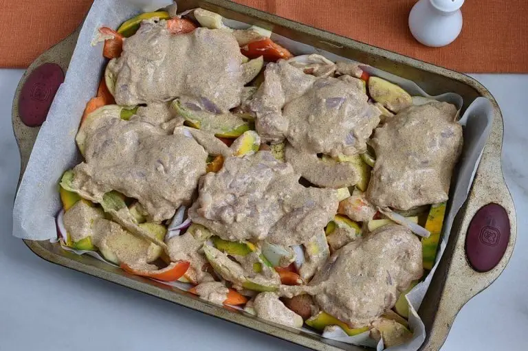 Step 5 - Sheet Pan Tandoori Chicken