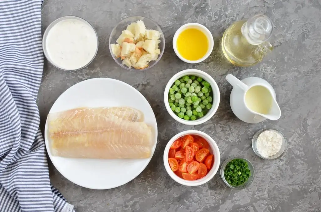 Ingredients for Simple Fish Dish