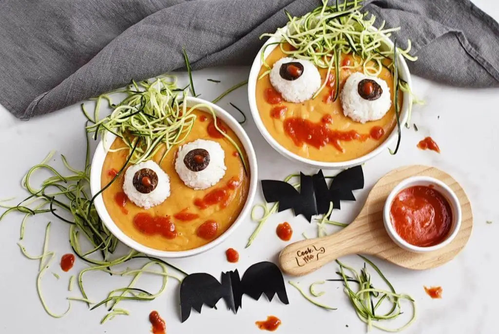 Spooky Halloween Monster Mash Soup