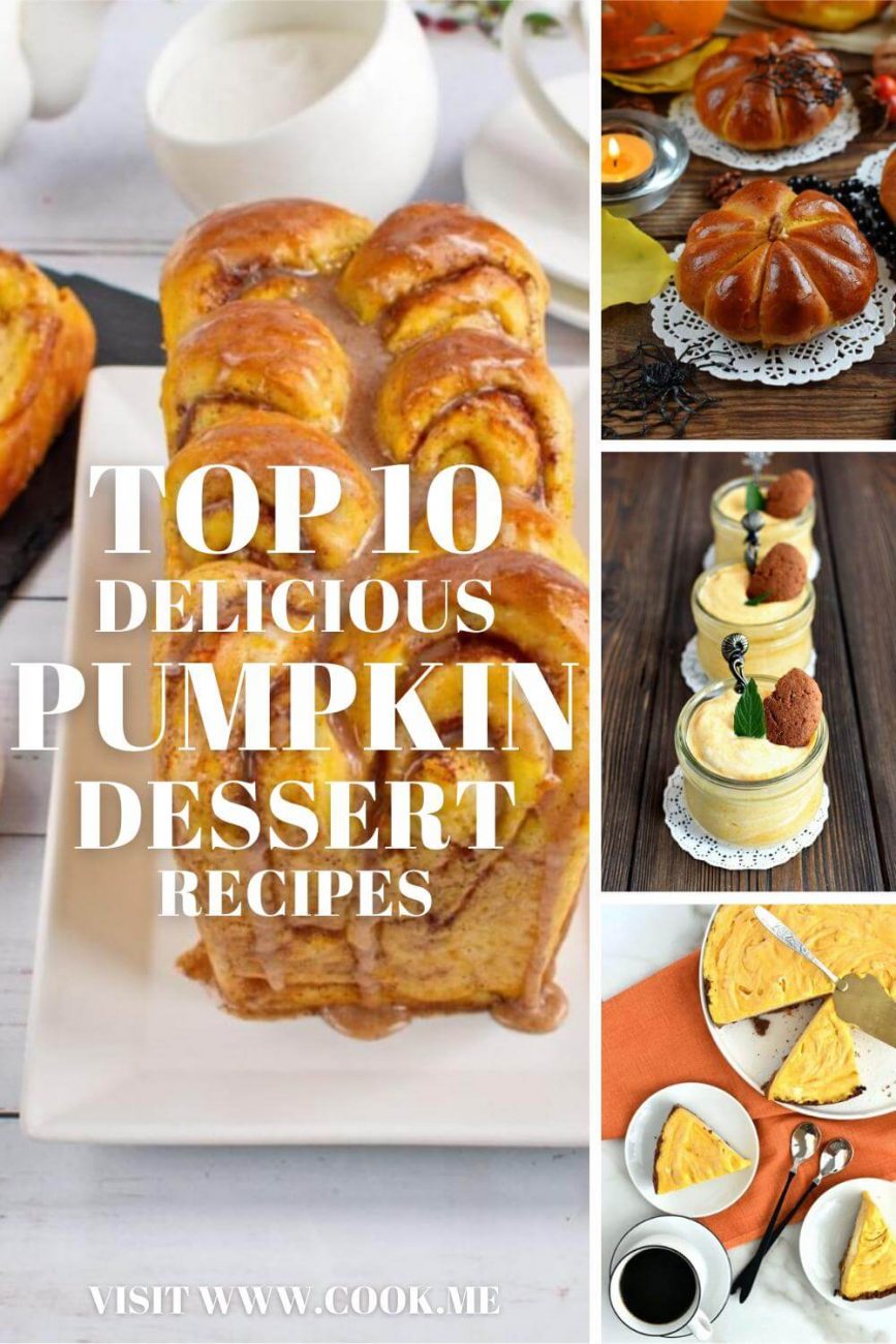 TOP 10 Easy Pumpkin Desserts - Pumpkin Dessert Recipes - Sweet Fall Pumpkin Ideas