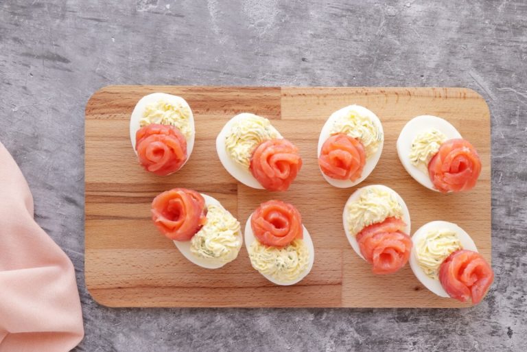 Step 6 - The Best Salmon Deviled Eggs
