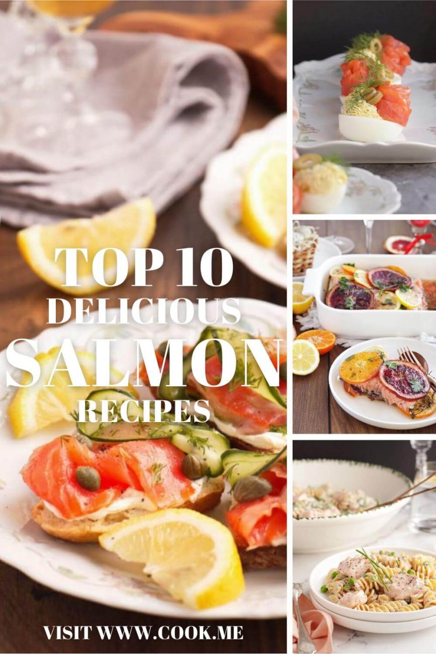 Top 10 Delicious Salmon Recipes - The Best Salmon Recipes - Salmon Recipe - Honey Garlic Salmon