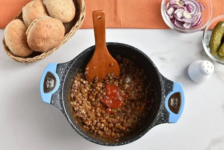 Step 6 - Vegan Sloppy Joes