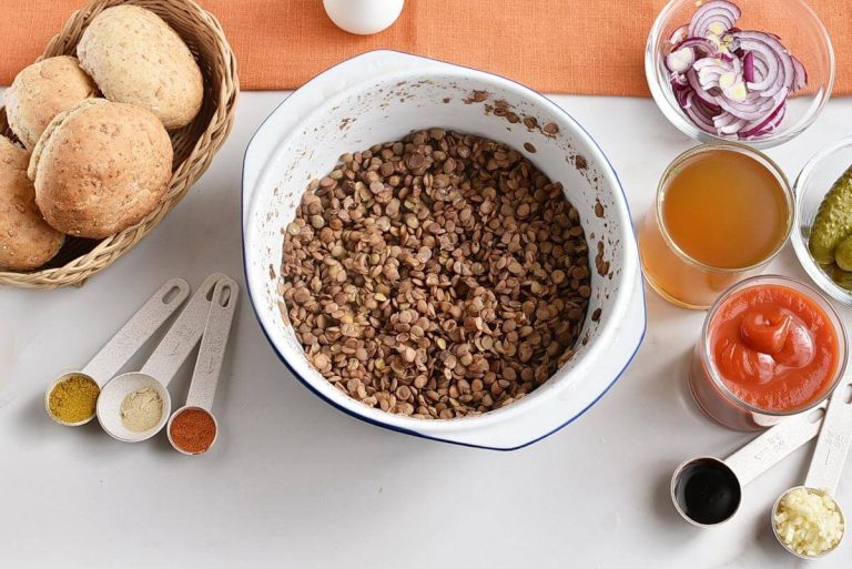 Step 1 - Vegan Sloppy Joes