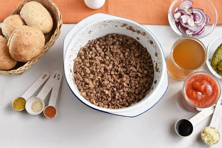 Step 1 - Vegan Sloppy Joes