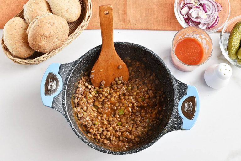 Step 5 - Vegan Sloppy Joes