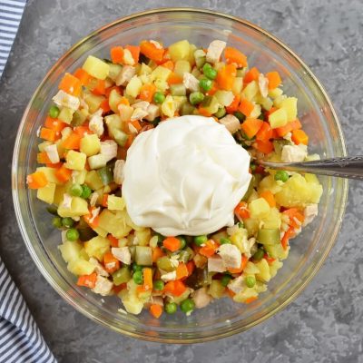 Boeuf Salad (Romanian Salad) recipe - step 6