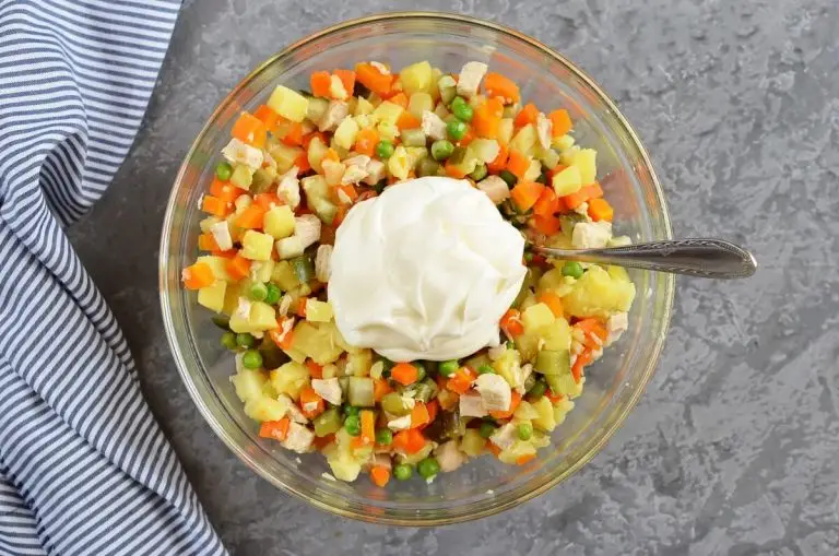 Step 6 - Boeuf Salad (Romanian Salad)