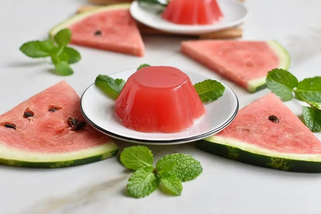 Vegan Watermelon Jello