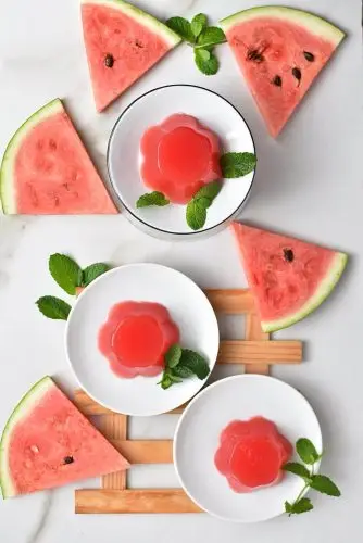 Vegan Watermelon Jello