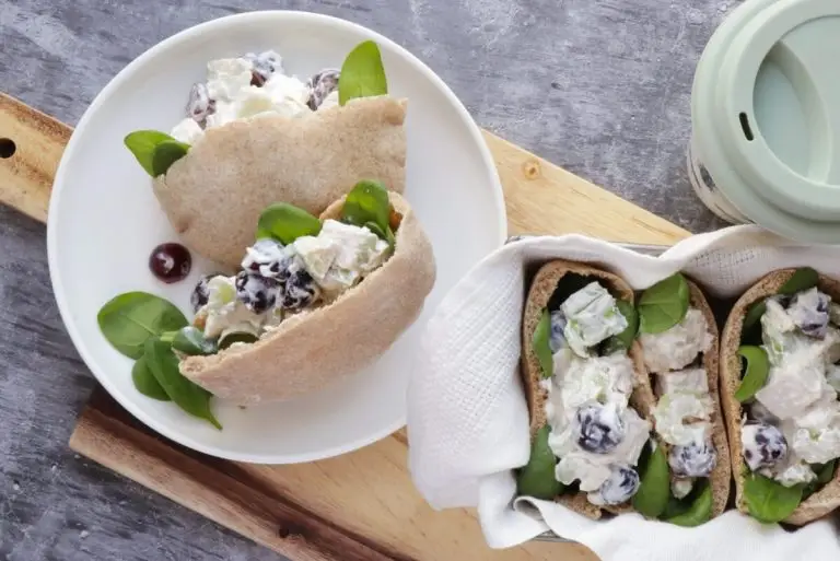 Step 5 - Waldorf Turkey Pitas